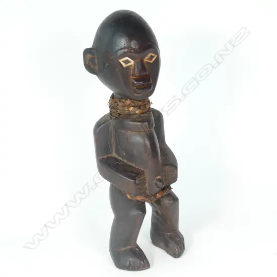 A vintage and rare 'Tikar' ancestor figure from the Cameroons
