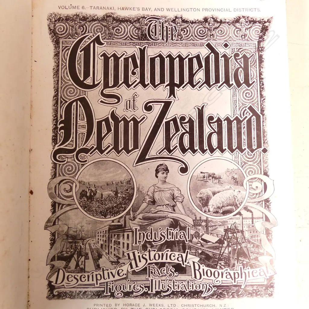 3 volumes of the Cyclopia of New Zealand Image 1++