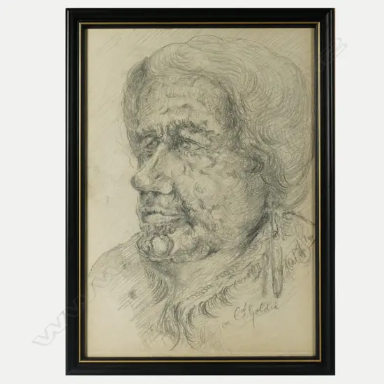 Karl Feodor Sim; aka C.F.Goldie (1923-2013)