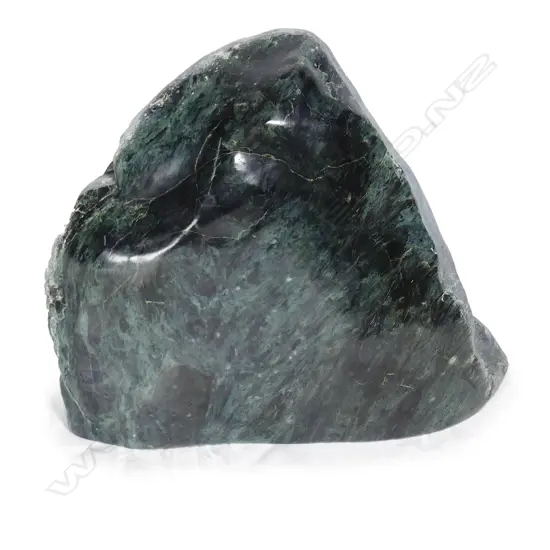 A large and impressive pounamu 'mountain' boulder