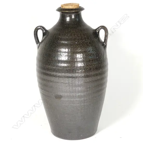 An early Mirek Smisek two handled jar
