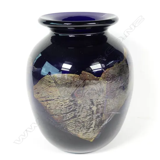 A Gary Nash glass vase