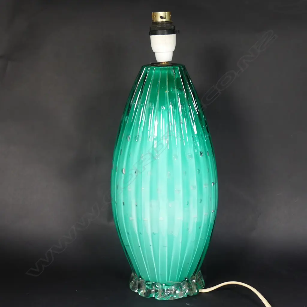 A Murano glass table lamp base Image 1++