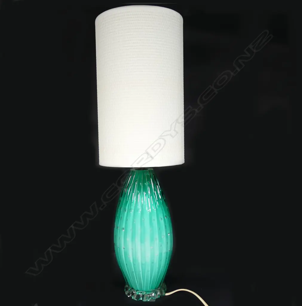 A Murano glass table lamp base Image 1++