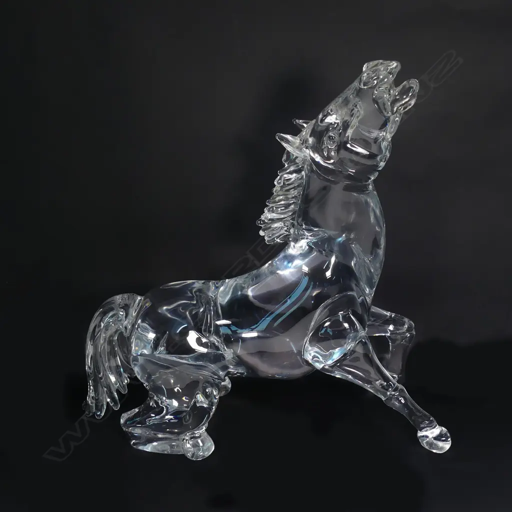 A vintage Zanetti Murano horse sculpture Image 1++