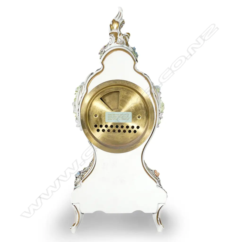 A Dresden mantel clock Image 1++