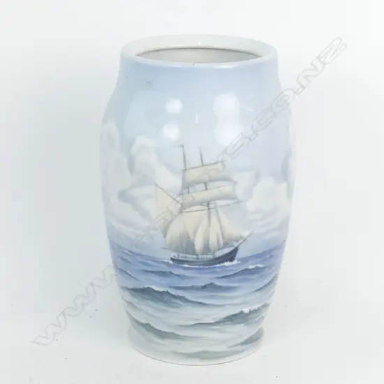 A Danish Bing & Grøndahl (B&G) porcelain vase