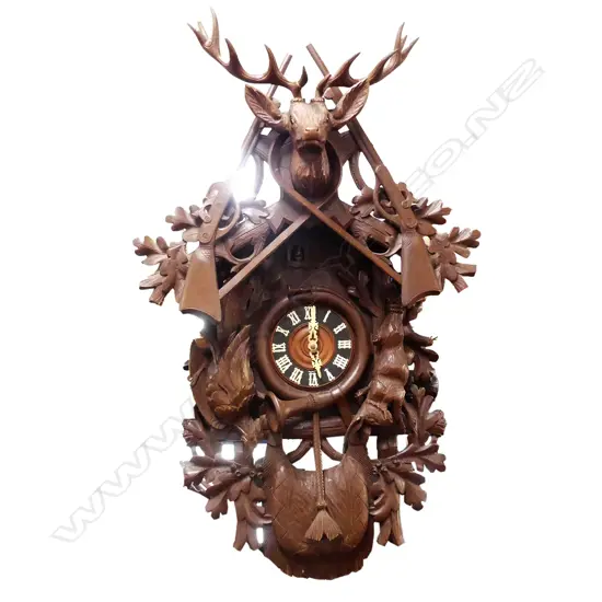 A large German cuckoo clock