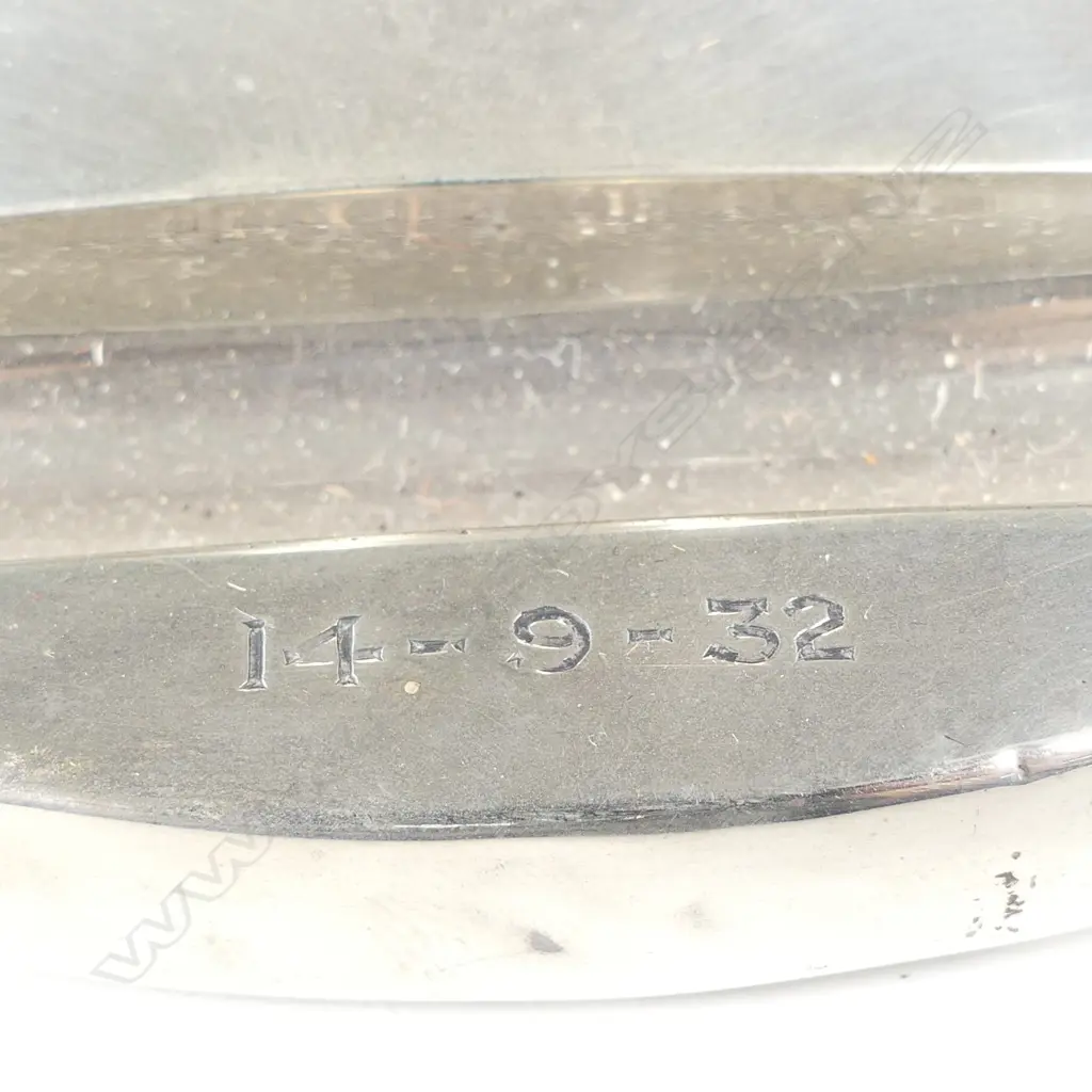 A silver inkstand Image 1++