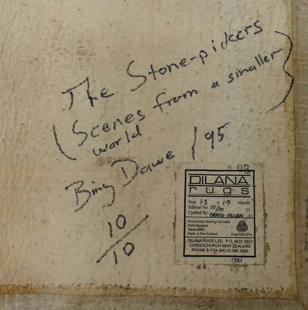 Bing Dawe limited edition Dilana rug Image 1++