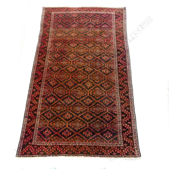 An Afghan Baluchi rug