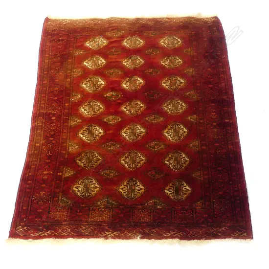 An Afghan Turkoman rug