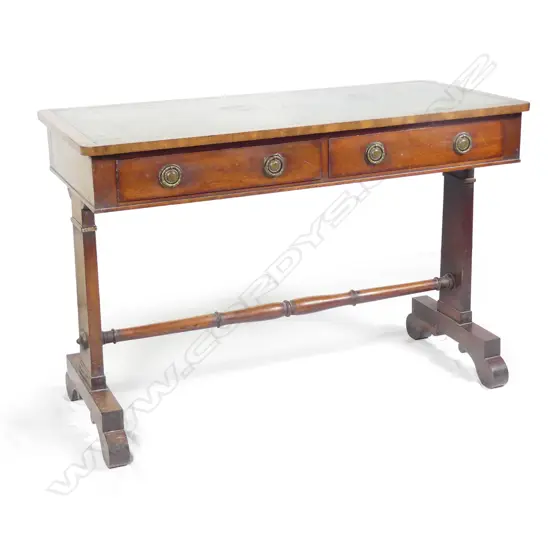 A Regency mahogany side table