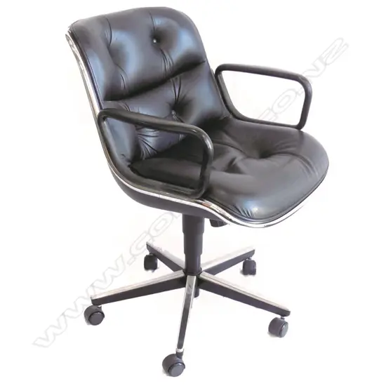 A Charles Pollock executive office armchair