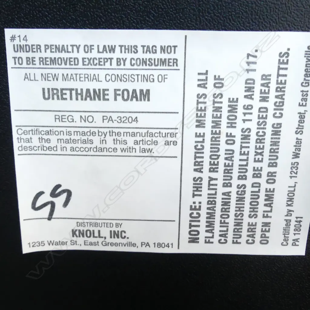 A Charles Pollock executive office armchair Image 1++