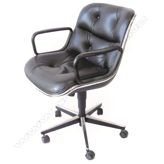 A Charles Pollock executive office armchair