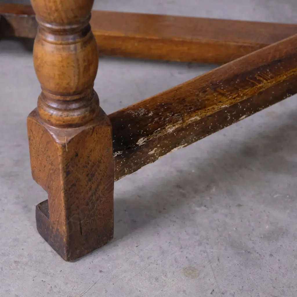 An early 20thC oak 'Irish wake' table Image 1++