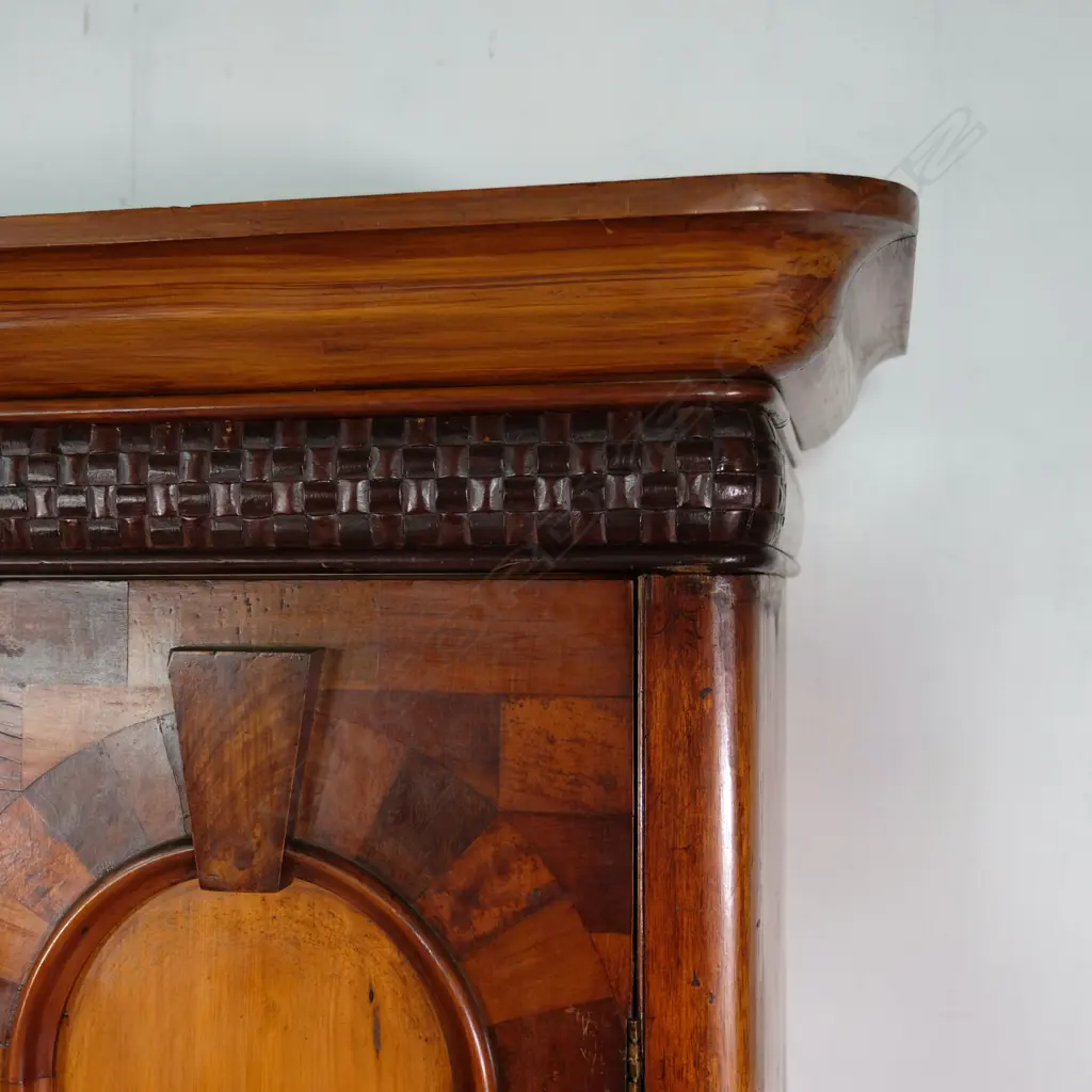 An unusual colonial native woods wardrobe Image 1++