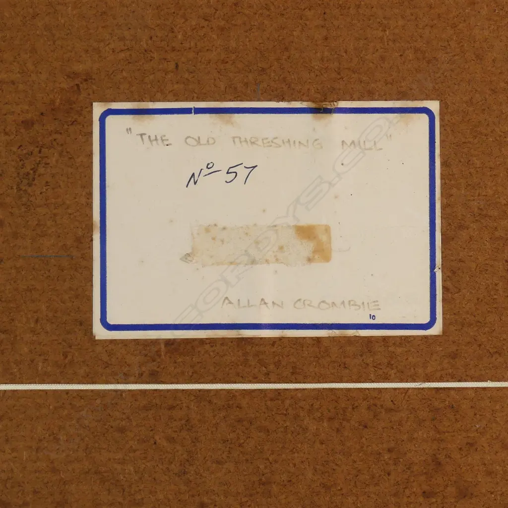 Allan Crombie (1930-) Image 1++