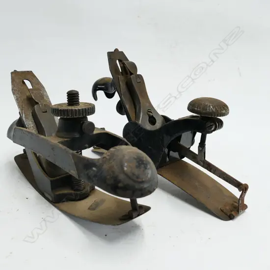 Two Stanley compass planes