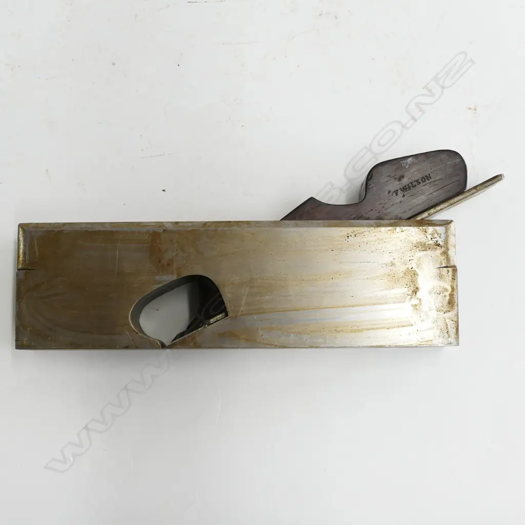 A Mathieson rosewood infill steel rebate plane Image 1++