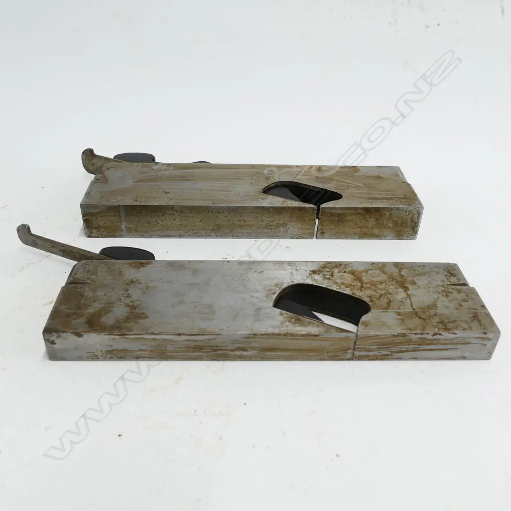 Two Spiers rosewood infill rebate planes Image 1++