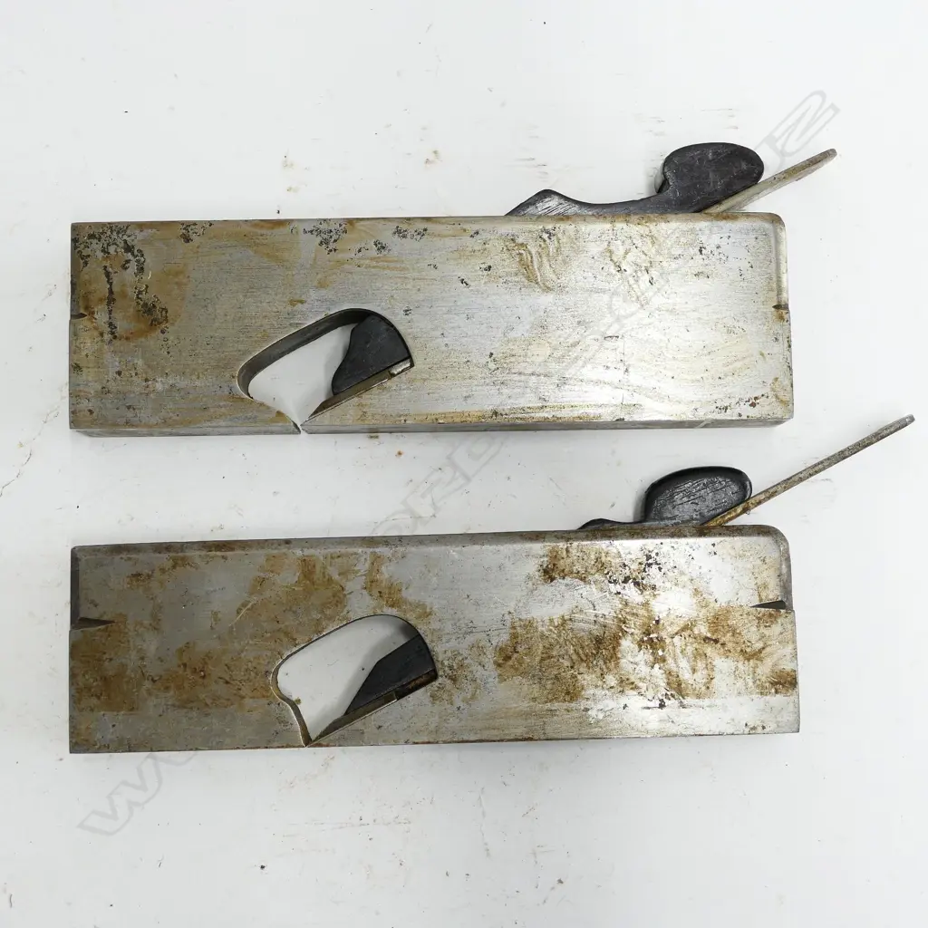 Two Spiers rosewood infill rebate planes Image 1++