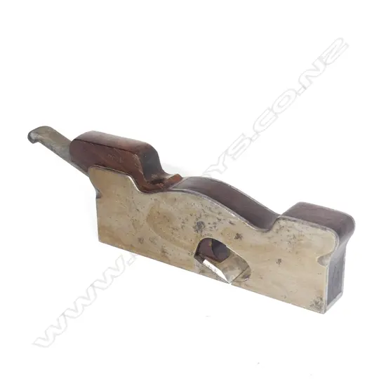 A rosewood infill steel shoulder plane