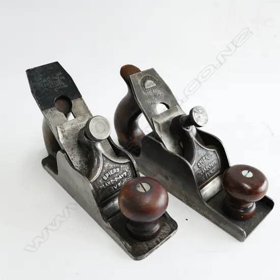 Two Spiers steel smoothing planes