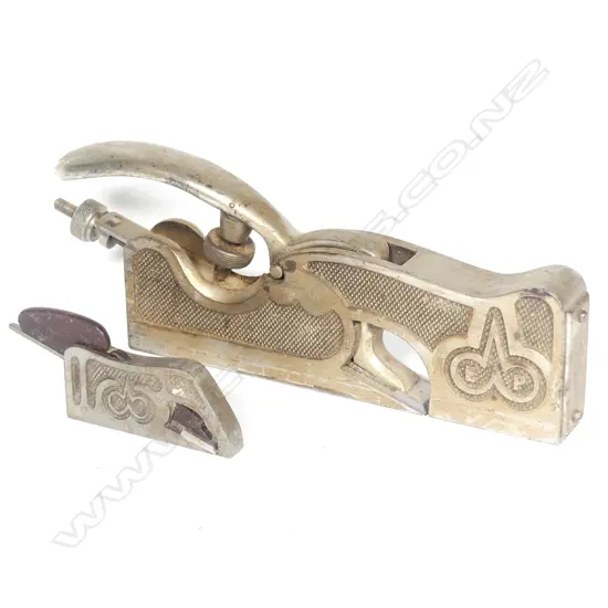 An E. Preston all steel shoulder plane and small steel bullnose rabbet plane