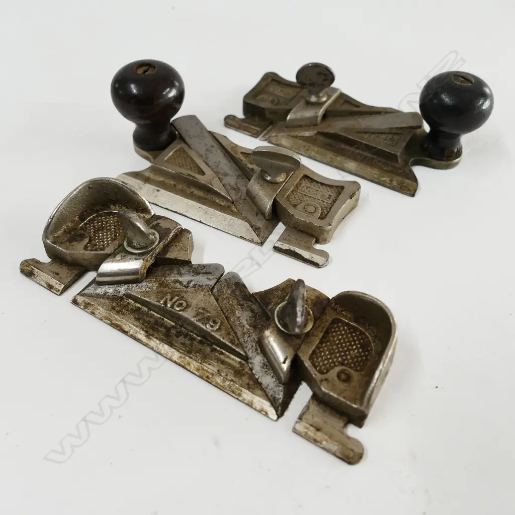Three Stanley side rebate planes Image 1++