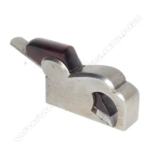 A spiers cast steel and rosewood bullnose rebate plane