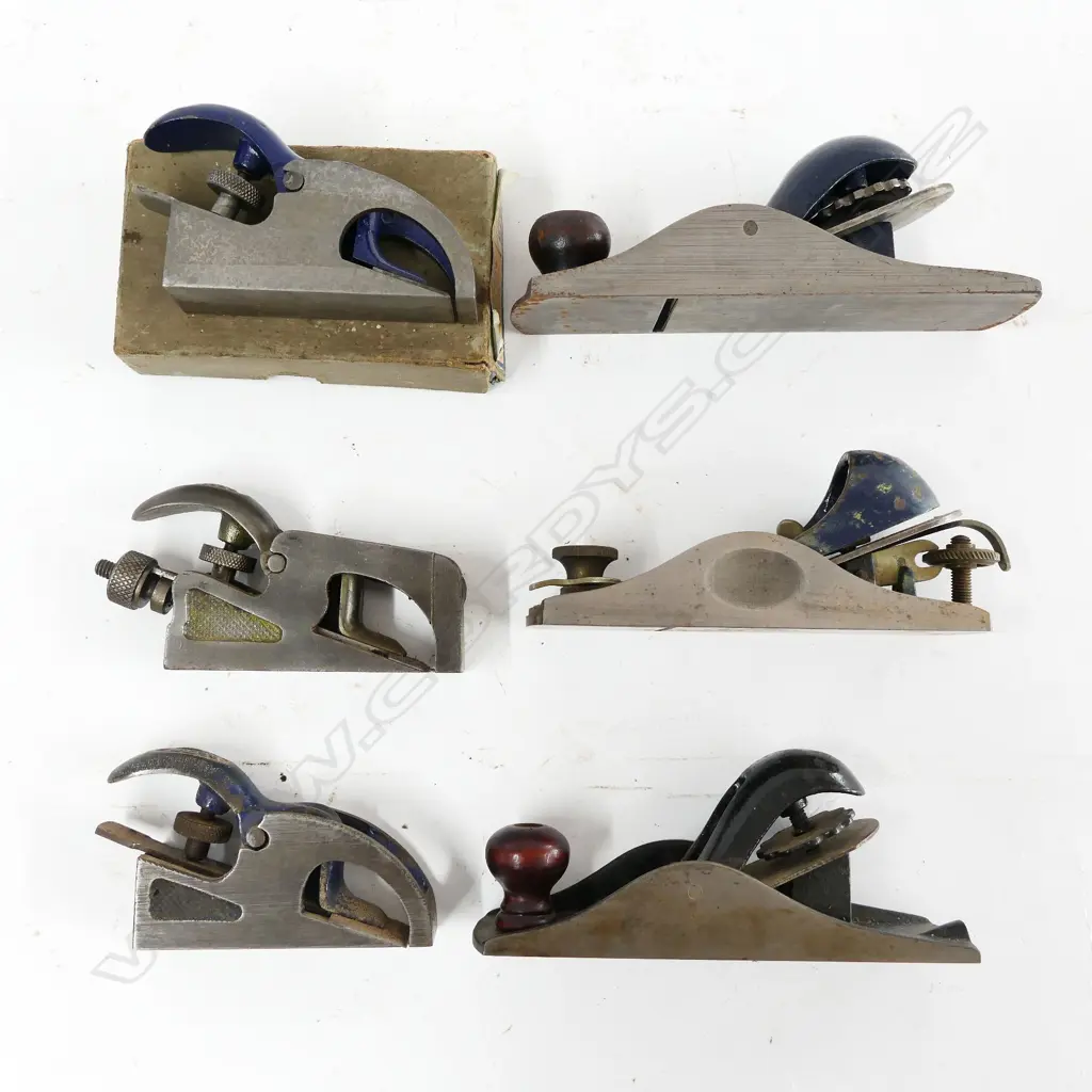 3 20thC BULLNOSE PLANES & 3 SMALL PLANES Image 1++