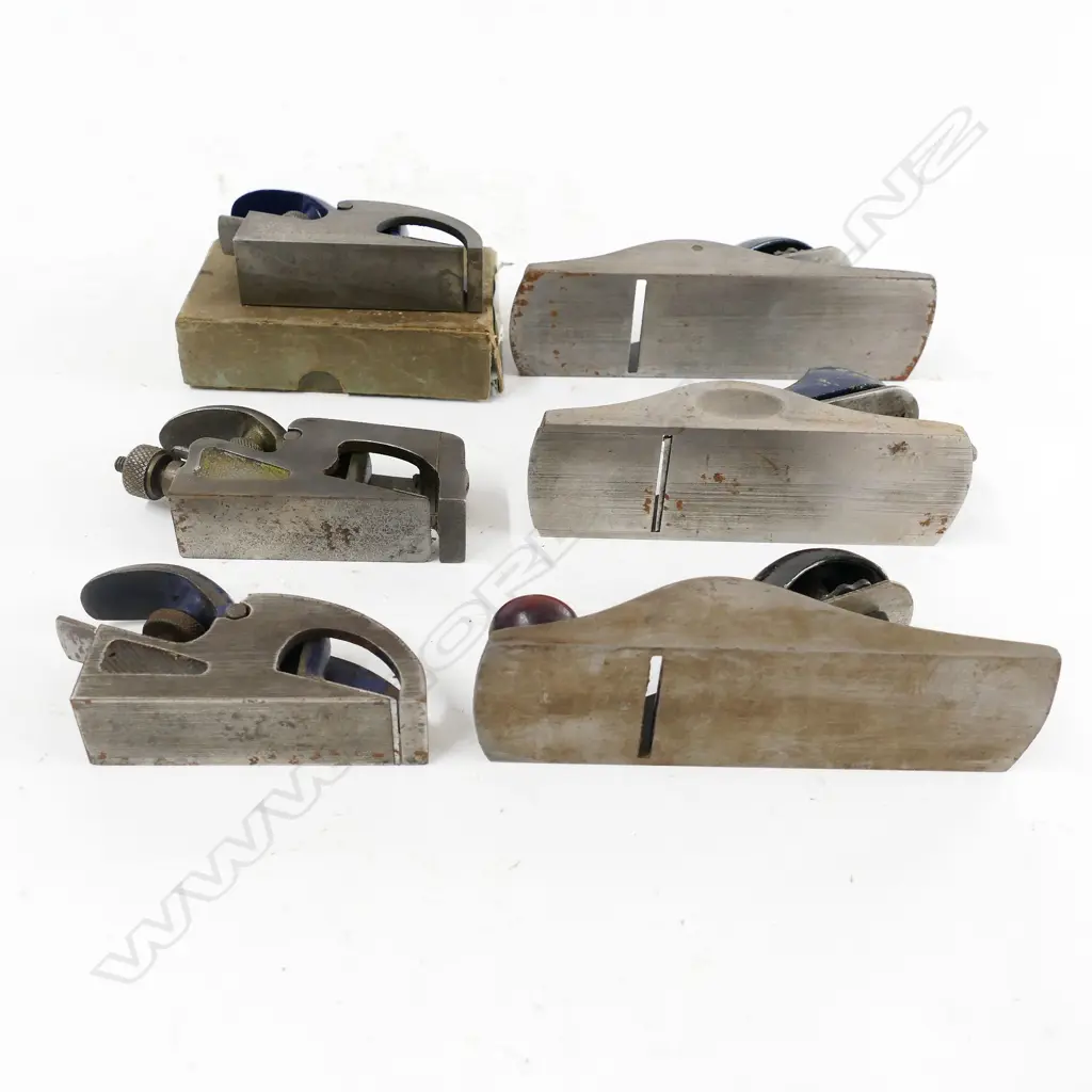 3 20thC BULLNOSE PLANES & 3 SMALL PLANES Image 1++