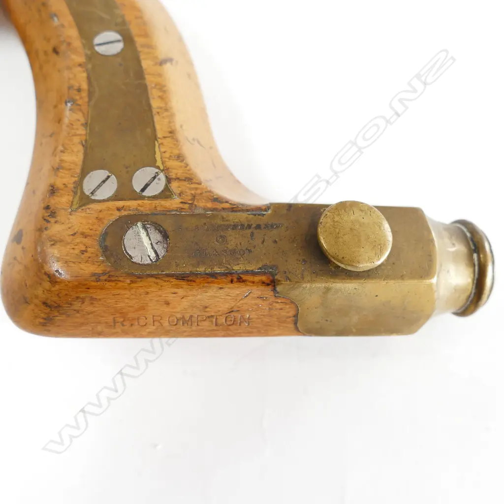 A Mathieson beech and rosewood plated framed brace Image 1++