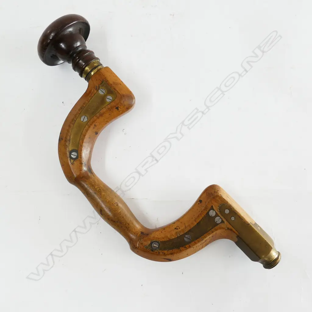A Mathieson beech and rosewood plated framed brace Image 1++