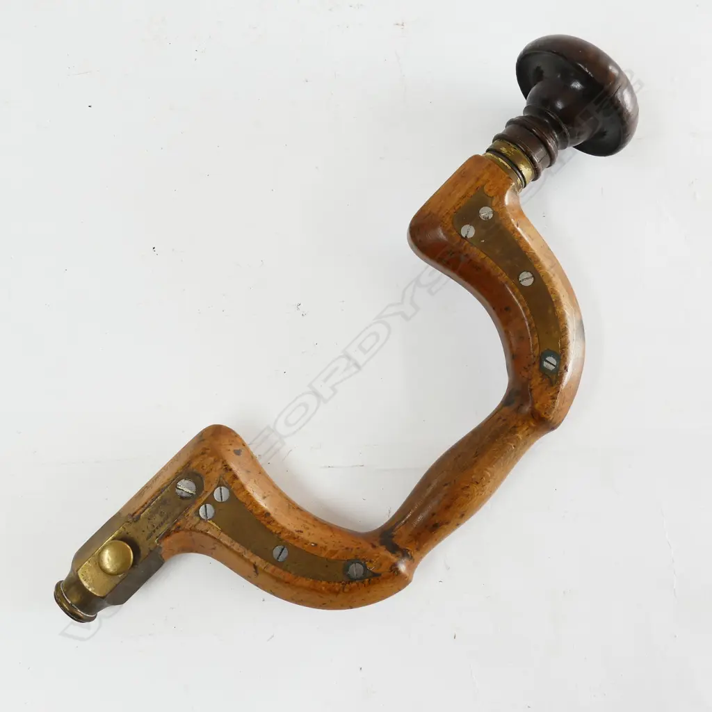 A Mathieson beech and rosewood plated framed brace Image 1++