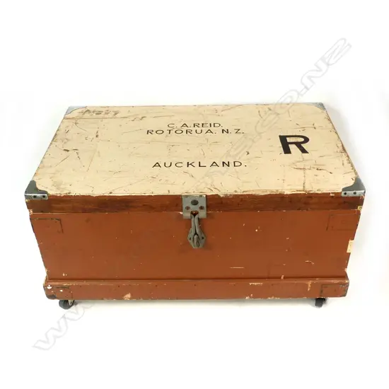 A carpenter's tool chest