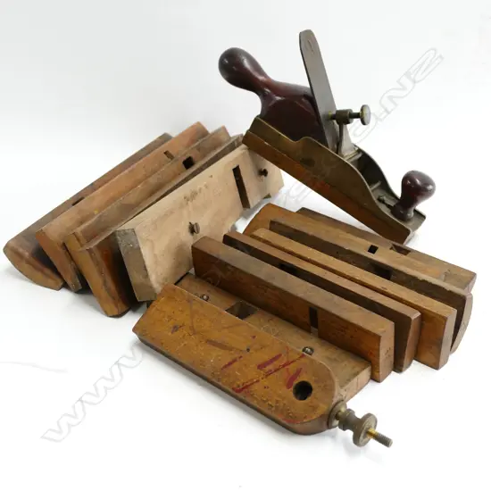 A brass patternmaker's plane