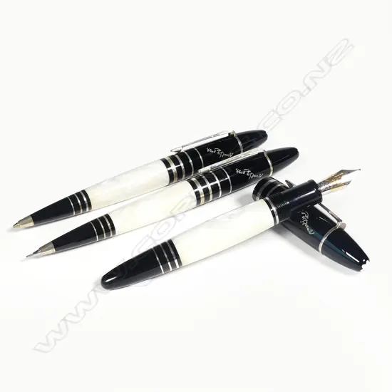 A Mont Blanc 'F. Scott Fitzgerald' Limited Edition 2002 Writers Series set of writing instruments