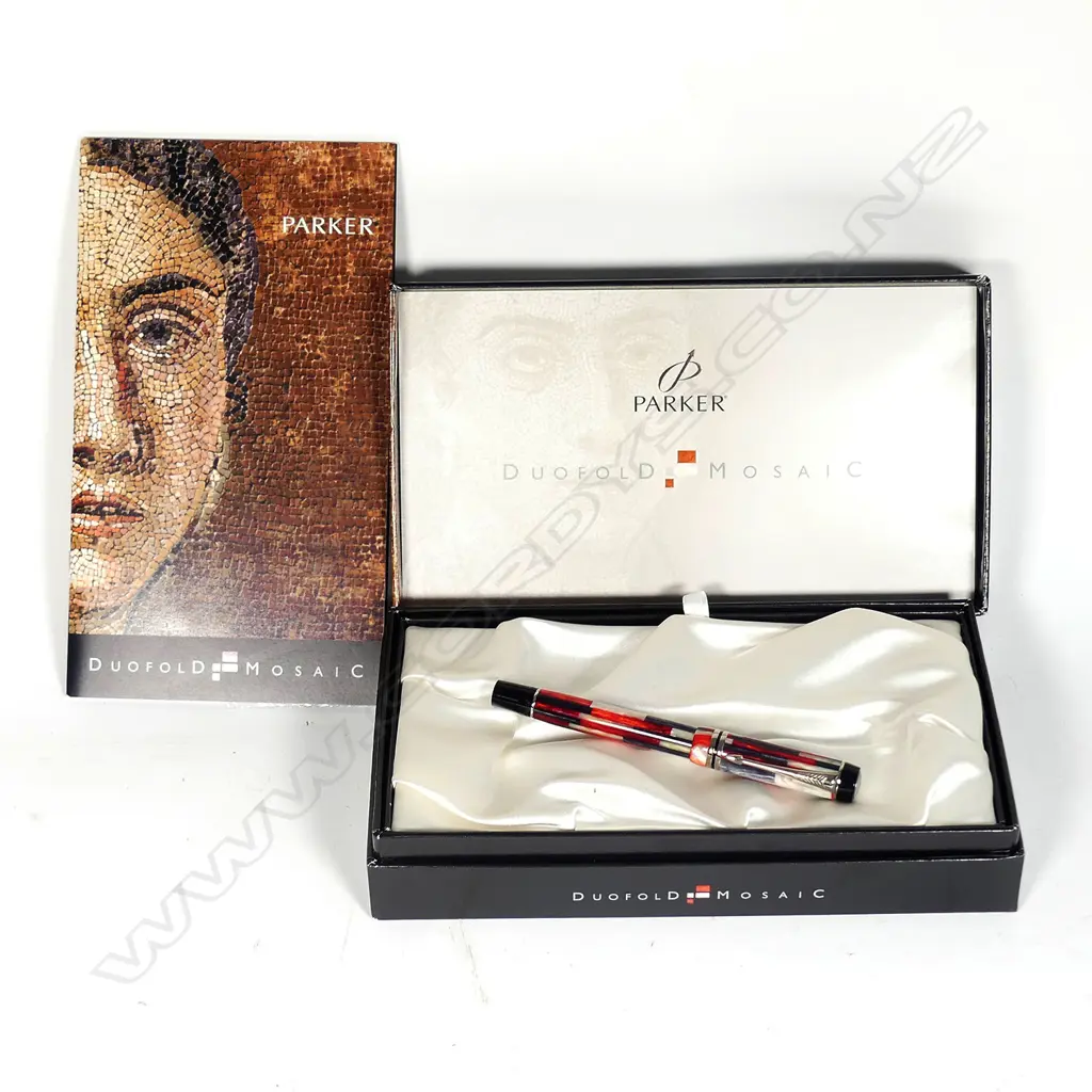 A Parker Duofold 'Mosaic' special edition fountain pen Image 1++