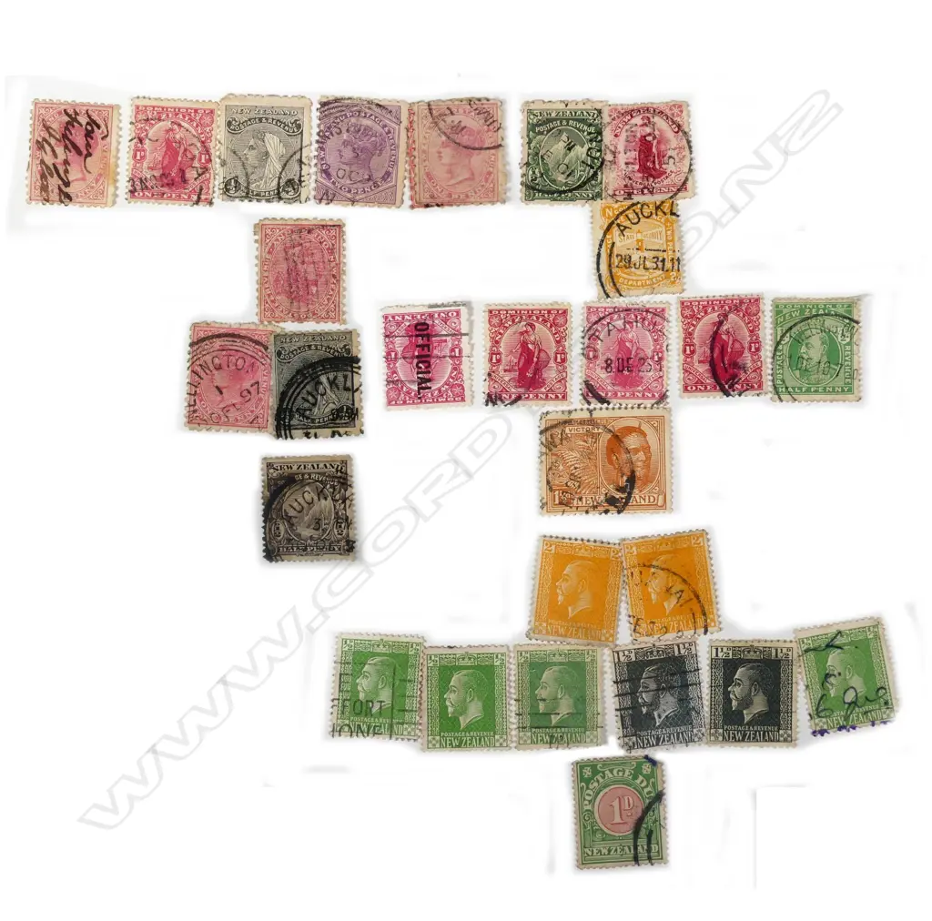 A small stamp collection Image 1++