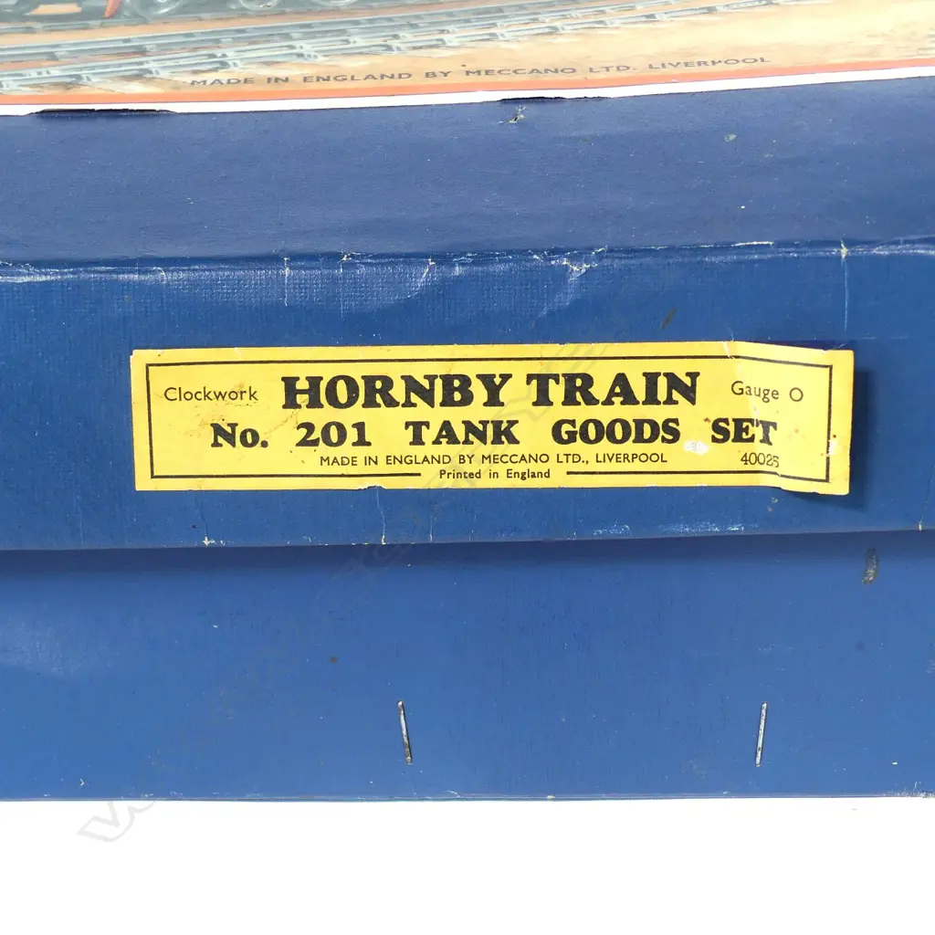 A Hornby O-gauge clockwork No.201 Tank Goods Set Image 1++