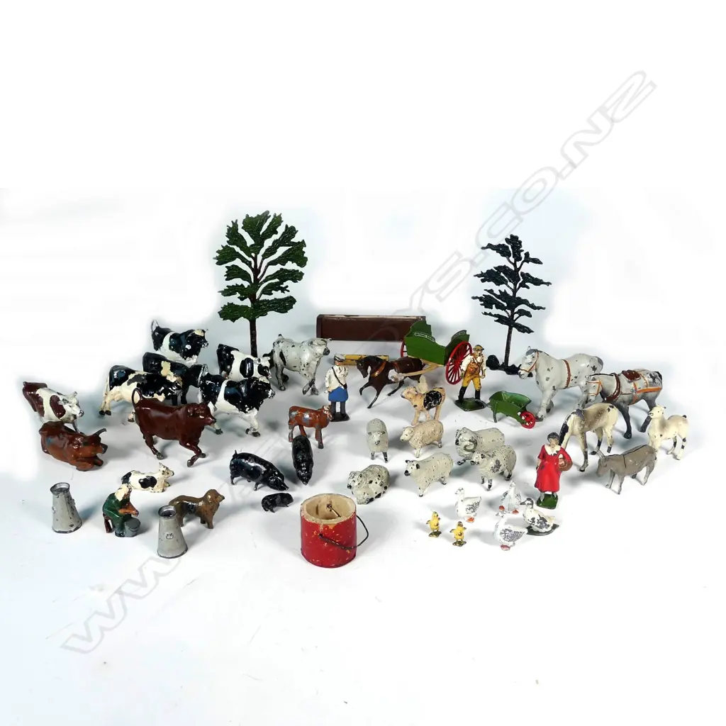 A collection of Britain's lead farm workers and animals Image 1++