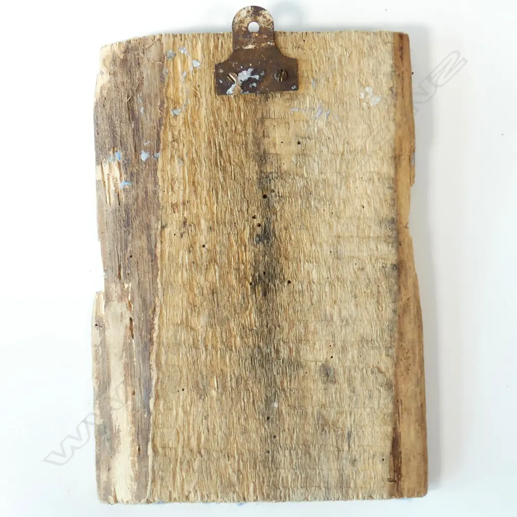 A small 19thC Russian icon of Christ as Salvator Mundi Image 1++