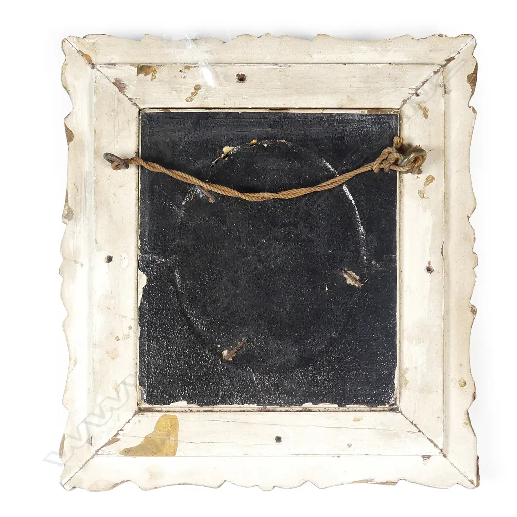 A hand painted porcelain portrait plaque of Queen Louise of Prussia Image 1++