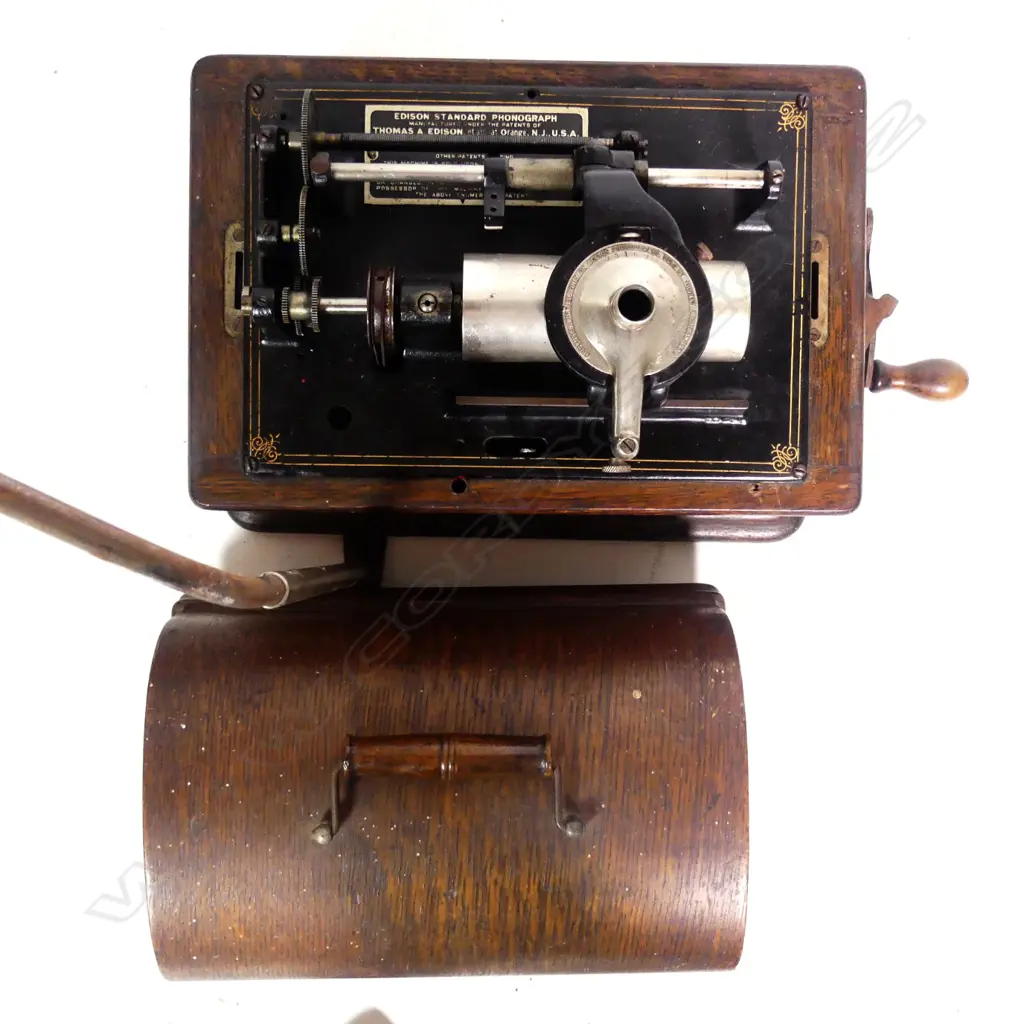 An Edison cylinder 'Standard’ phonograph' Image 1++
