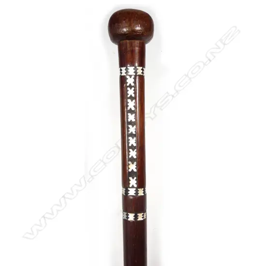 A Solomon Islands walking stick