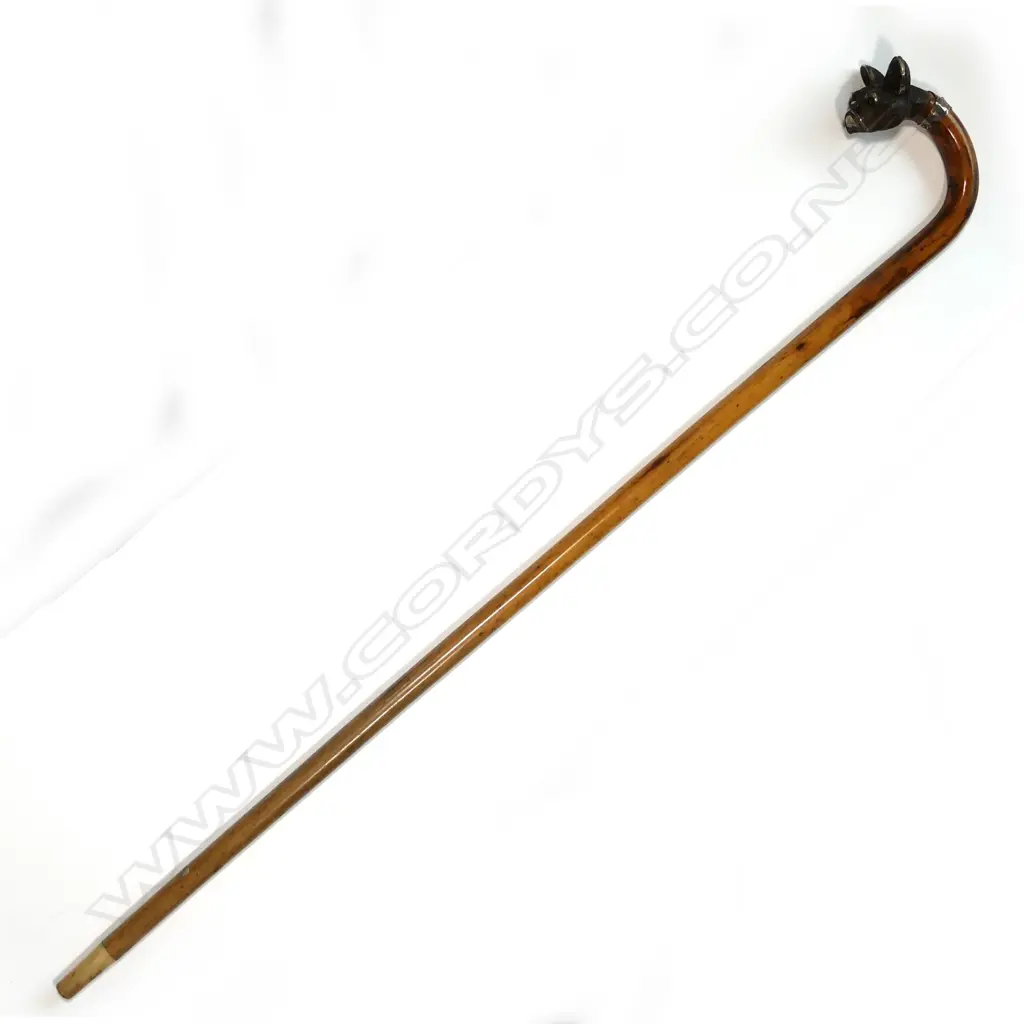 A 19thC walking stick Image 1++