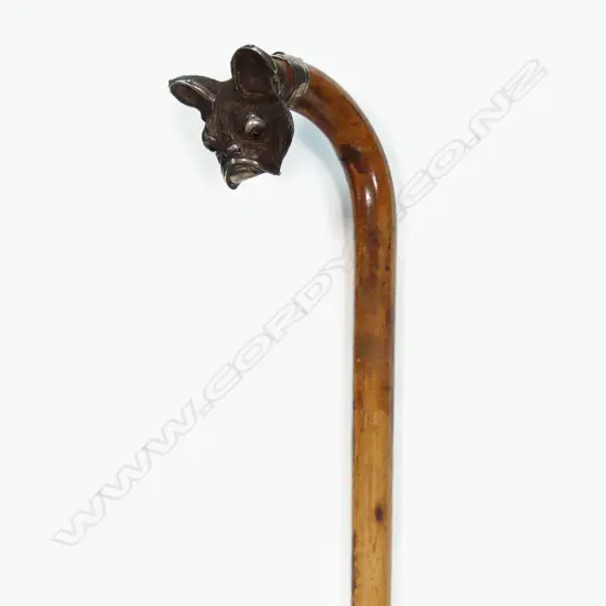 A 19thC walking stick
